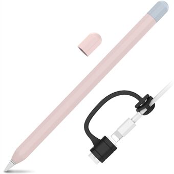 AHASTYLE PT94 silikonetui for Apple Pencil (1. generasjon), Stylus Pen Sleeve Contrast Color Protective Cover