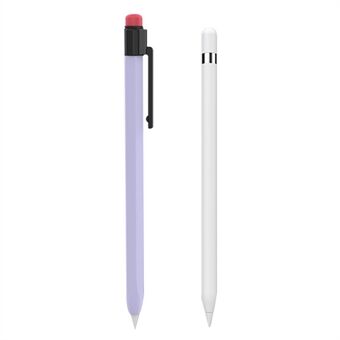 AHASTYLE PT180-1-K til Apple Pencil (1. generasjon) Erme Stylus Penn Retro Etui Silikon Beskyttelsesdeksel