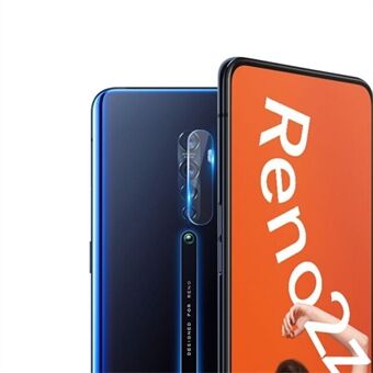 For OPPO Reno2 full dekning beskyttende ultraklart herdet glass kameralinsebeskytter