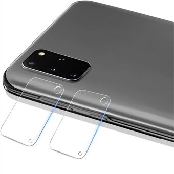 IMAK 2 stk / pakke High Definition kameralinse herdet glass beskyttelsesfilm for Samsung Galaxy S20 + 5G