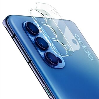 IMAK glasslinsebeskytter integrert linsefilm + linsedeksel for Oppo Reno4 5G