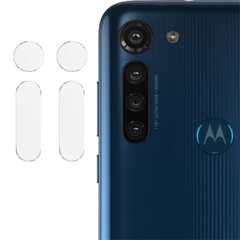 IMAK 2stk / pakke HD Glass klare kameralinsefilmer for Motorola Moto G8