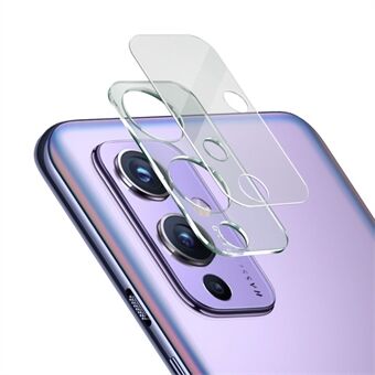 IMAK High Definition herdet glass Anti- Scratch kamera linsefilm + linsedeksel for OnePlus 9