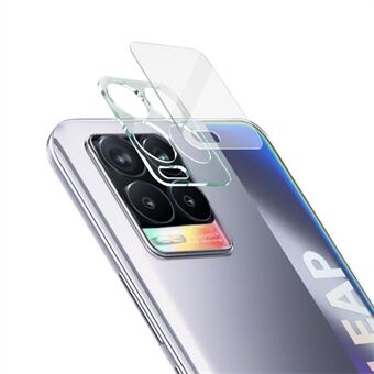 IMAK anti- Scratch herdet glass høyoppløselig kameralinsefilm + linsedeksel for Realme 8 4G