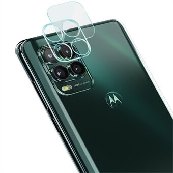 IMAK HD klart anti- Scratch herdet glass bak kamerabeskytter + akryl linsedeksel for Motorola Moto G Stylus 5G (2021)