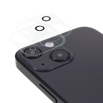 2 stk komplett dekning, ultraklart herdet glass bakre kameralinsefilmbeskytter for iPhone 13 mini 5,4 tommer