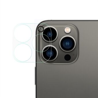 Anti-eksplosjon 9H hardhet Full dekning Ultratynt herdet glass kameralinsebeskytter for iPhone 13 Pro Max 6,7 tommer