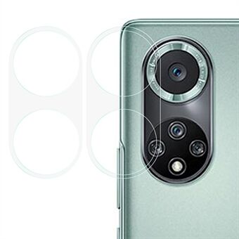 2 STK / sett nøyaktige utskjæringer herdet glass fullskjermdekning kamera linsefilm for Huawei nova 9 Pro / Honor 50 Pro