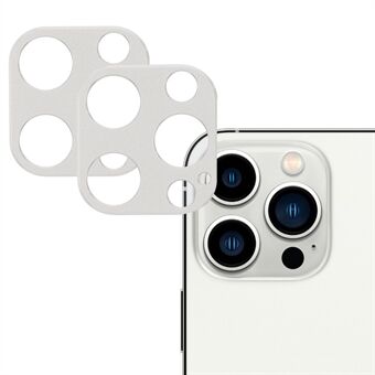2 stk / sett aluminiumslegering presis utskjæring Anti- Scratch kameralinsebeskyttere for iPhone 13 Pro 6,1 tommer / 13 Pro Max 6,7 tommer