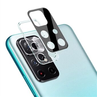 IMAK HD Anti- Scratch herdet glass linsefilm + akryl linsedeksel (svart versjon) for Xiaomi Redmi Note 11 5G (Kina) (MediaTek) / Poco M4 Pro 5G / Redmi Note 11T 5G