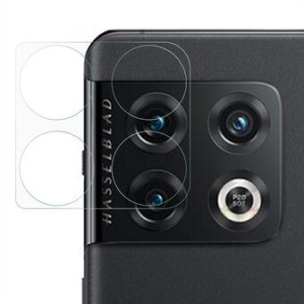 Kameralinsebeskytter for OnePlus 10 Pro 5G, gjennomsiktig anti- Scratch herdet glass bak kamerabeskyttelse