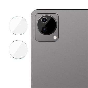 IMAK 2 stk / sett for vivo Pad Anti-flekker Kameralinsebeskytter Full dekning High Definition herdet glassfilm