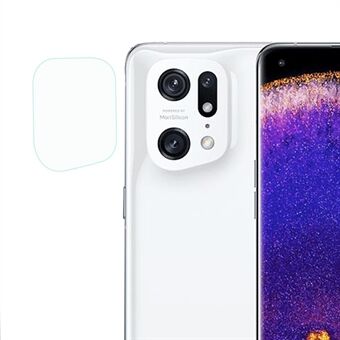 For Oppo Finn X5 Pro Bakkameralinsebeskytter Slitasjebestandig herdet glass klar kameralinsefilm