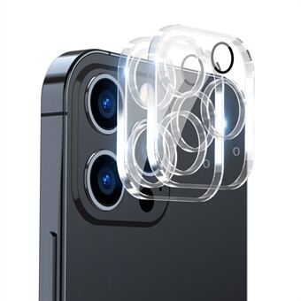 ENKAY HAT- Prince 2stk/sett for iPhone 13 Pro 6,1 tommer/13 Pro Max 6,7 tommer fulldeksel Kameralinsebeskytter HD klar herdet glassfilm