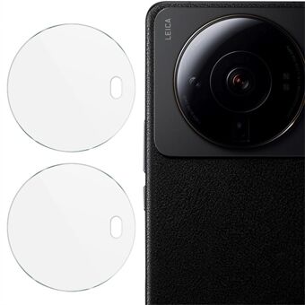 IMAK 2stk / sett Kameralinsebeskytter for Xiaomi 12S Ultra 5G, Anti-boble Anti-slitasje High Definition herdet glassfilm