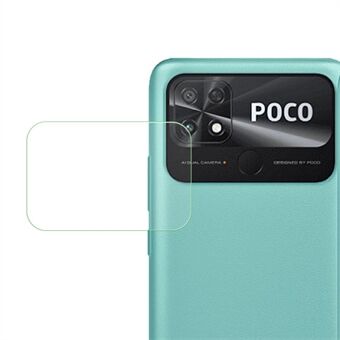 Kameralinsebeskytter for Xiaomi Poco C40 4G, Anti- Scratch HD Clear Full Cover Herdet glassfilm