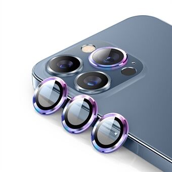 ENKAY HAT Prince For iPhone 14 Pro 6,1 tommer / 14 Pro Max 6,7 tommer 1 sett kameralinsefilm Ultraklart herdet glass aluminiumslegering Ring