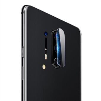 AMORUS For OnePlus 8 Pro HD klar kameralinsebeskytter Scratch antieksplosjonslinsefilm i herdet glass