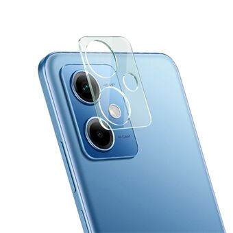 IMAK Anti- Scratch kameralinsebeskytter for Xiaomi Redmi Note 12 5G, Ultra Clear integrert herdet glass linsefilm + akryl linsedeksel