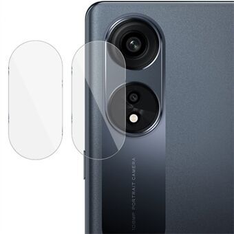 IMAK 2 stk / sett for Oppo A1 Pro 5G kameralinsebeskytter HD Clear Ultra Slim Anti Scratch herdet glass linsefilm