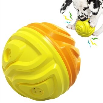 YSQ-03 TPR kjæledyr squeaky leke med lyd for valp Hunde tygge leke tenner Tennrengjøring Ball Verktøy for mat godbit dispensering