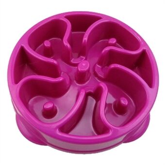 GW-21 Size S, Anti-Choking Puppy Dish Slow Feeder Dog Bowl Puzzle Pet Food Slow Eating Bowls