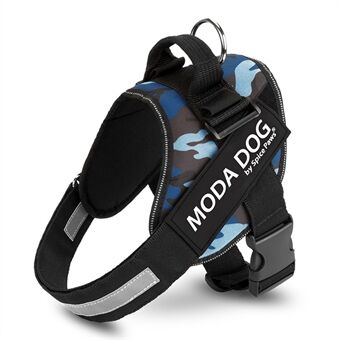 MODA DOG H047 Størrelse L, No Pull Medium / Large Dog Sele Easy Walk Anti-Rush Easy Control Safety Pet Vest - Peace Guard