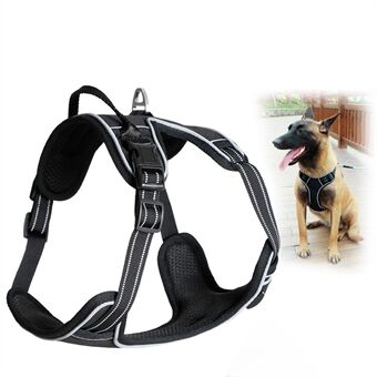 DODOPET Hundesele No Pull Pet Sele Reflekterende Justerbar No Choke Pet Vest