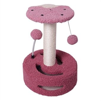 Cat Tree Cat Tower Pet Play Stand med dinglende ball for kattunger Voksne katter