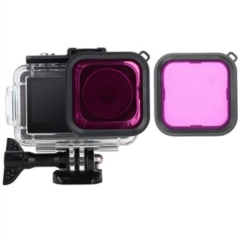 OA3-FS520 kameralinse dykkerfilter for DJI OSMO Action 3 kamera herdet glassfilter for undervannsfotografering