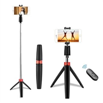 Y9 Selvutløser Selfie Stick Fjernkontroll Mobiltelefon Universal Timer med Stand