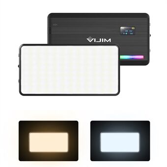 VIJIM VL196 Pocket RGB LED-videolysfotografering Fylllys 2500K-9000K Dimbar for direktesendingsintervju