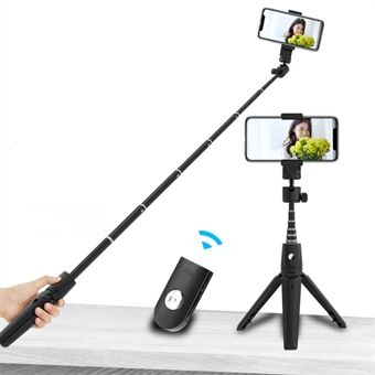 SELFIESHOW K20 trådløs Bluetooth Selfie Stick Telefonholder Lukker Fjernkontroll Uttrekkbart stativ