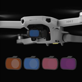 ND objektivfiltre ND4 ND8 ND16 ND32 4-delt sett for DJI Mavic Mini / Mini 2