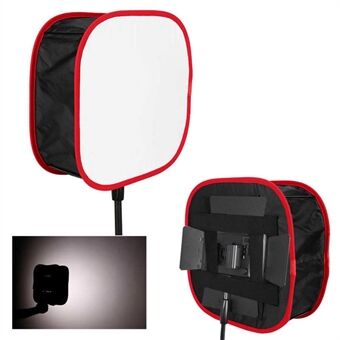 Universal Photo Studio Sammenleggbar, sammenleggbar firkantet softbox-spreder for LED- Flash