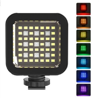 ST-49W Vanntett LED Video Mini RGB Fill Nattlys Dykking Undervannslys for GoPro-kamera