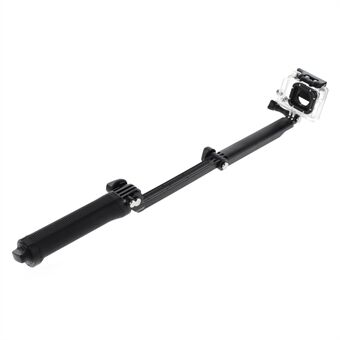 Sammenleggbar selvportrett Monopod med Stand for GoPro Hero 4 3+ 3 2 1