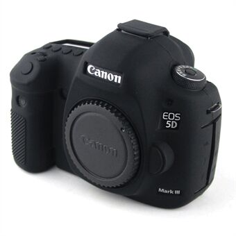 For Canon EOS 5D Mark III / 5DS / 5DRS Silikonbeskyttelsesdeksel til kamerahus