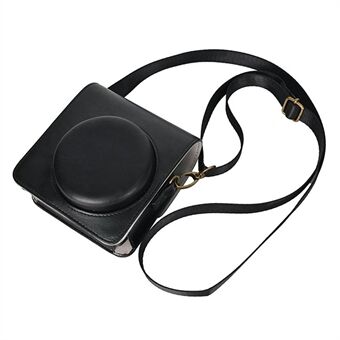 Kameraveske for Fujifilm Instax Mini 99 Kamera PU Lær Crossbody Veske med Skulderstropp