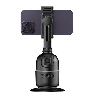 P03 Smart AI Følg Gimbal Ansiktssporing Telefonholder Skrivebord Fri Rotasjon Fotografi Stabilisator