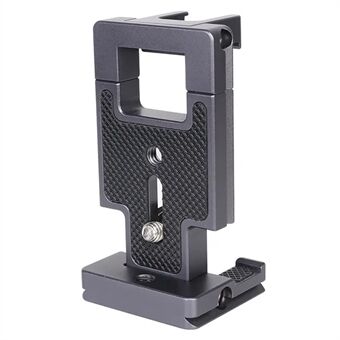 Z043 Mobiltelefonholder Quick Release Plate Stativmonteringsadapter med kaldsko