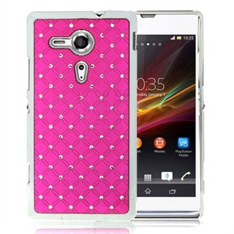 Bling Bling M Chrome Sides Xperia SP (Magenta)