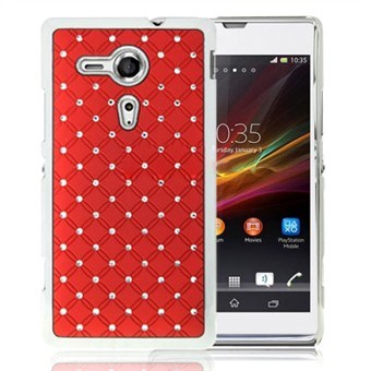 Bling Bling M Chrome sider Xperia SP (rød)