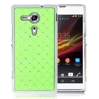 Bling Bling M Chrome sider Xperia SP (grønn)