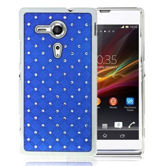 Bling Bling M Chrome Sides Xperia SP (blå)